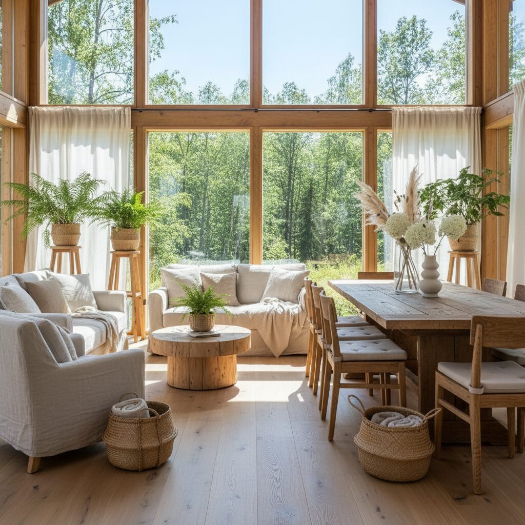 découvrez des idées déco légères et naturelles pour créer une ambiance chalet en été, alliant confort et fraîcheur pour un intérieur chaleureux et convivial.
