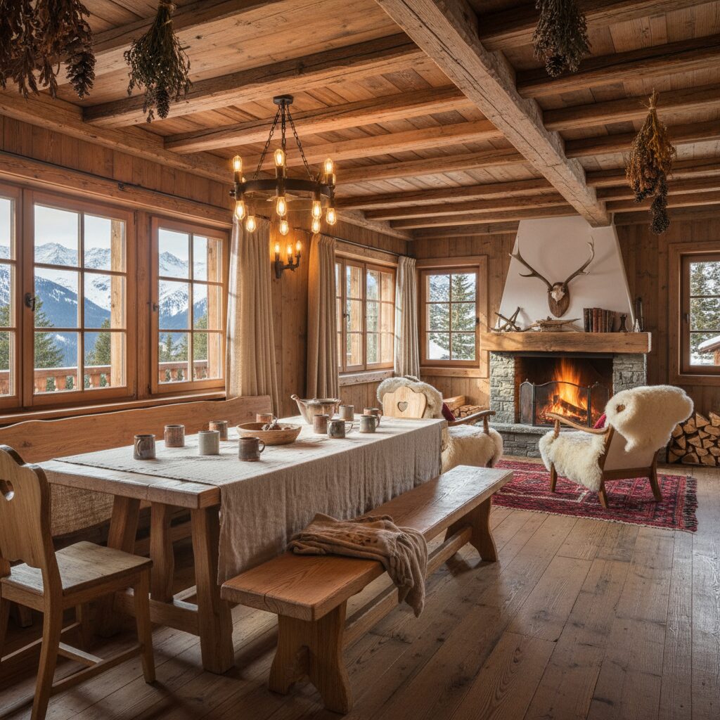 découvrez comment le bois massif transforme la décoration alpine en apportant chaleur, authenticité et durabilité à vos intérieurs montagnards.