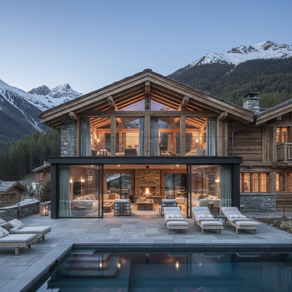 découvrez un chalet savoyard revisité alliant modernité et charme montagnard pour un séjour convivial et authentique à la montagne.