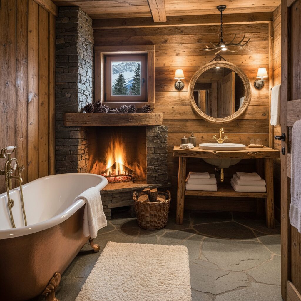 découvrez comment créer une ambiance chaleureuse et authentique dans votre salle de bain de chalet savoyard grâce à des astuces déco, matériaux naturels et éclairage adapté.