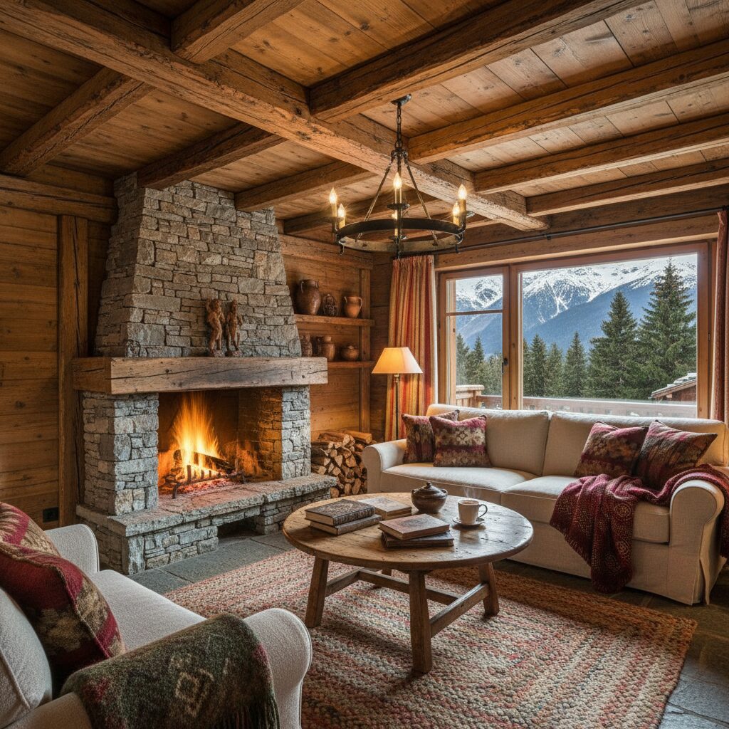 découvrez comment recréer l’atmosphère chaleureuse et authentique de la montagne avec un décor traditionnel savoyard alliant charme, bois naturel et éléments typiques.