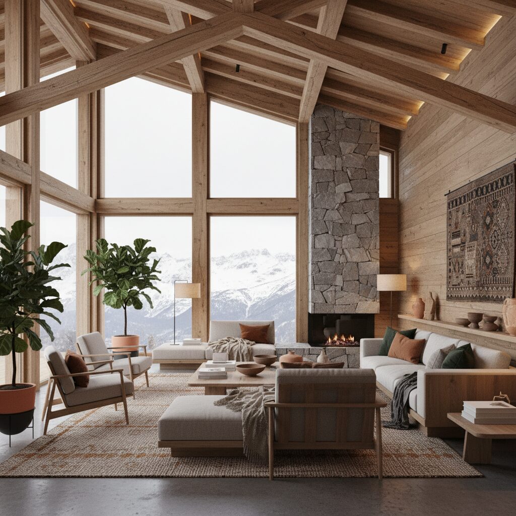 découvrez les tendances incontournables de la décoration chalet en 2025 pour un intérieur chaleureux et moderne. inspirez-vous des styles actuels et créez un espace cosy et élégant.