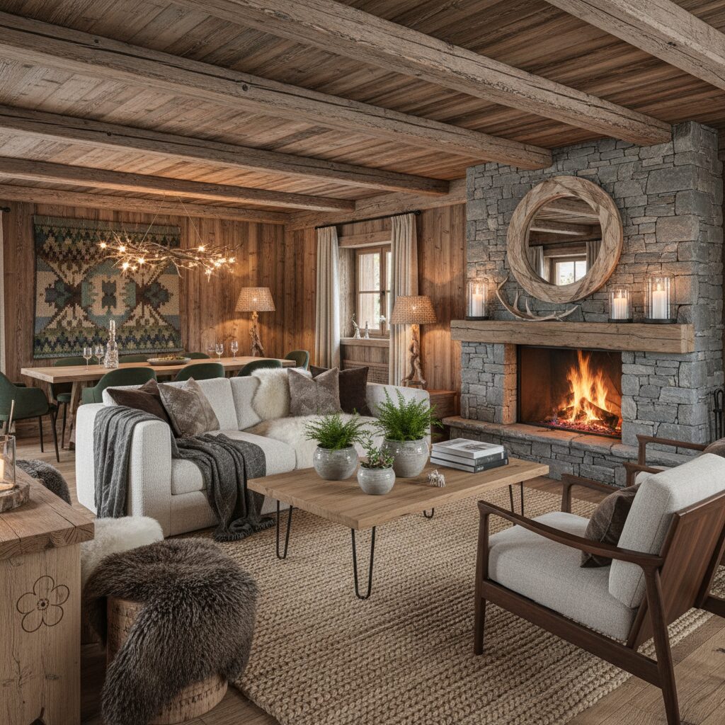 découvrez les tendances 2025 pour une décoration chalet savoyard alliant charme traditionnel et modernité, pour un intérieur chaleureux et accueillant.