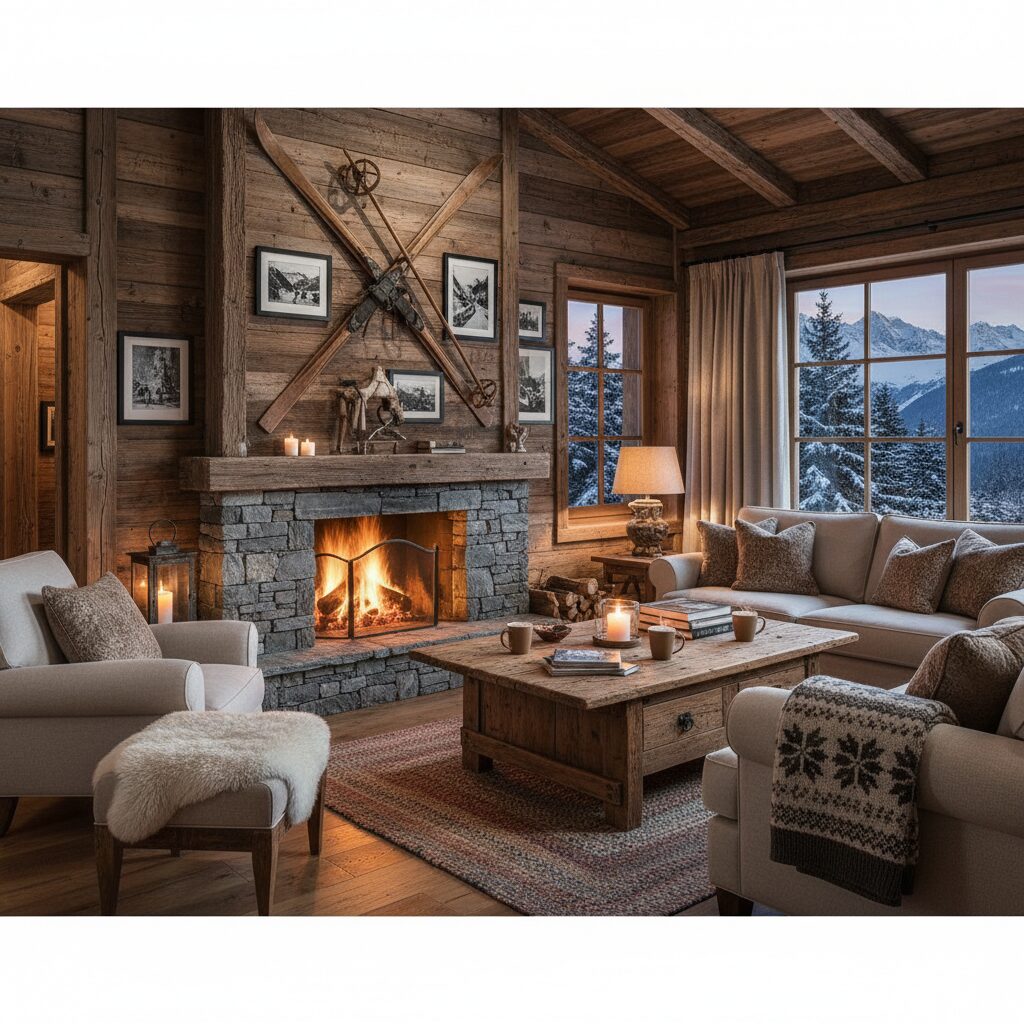 découvrez notre sélection d'objets artisanaux authentiques pour une décoration murale de chalet chaleureuse et unique, alliant tradition et charme montagnard.