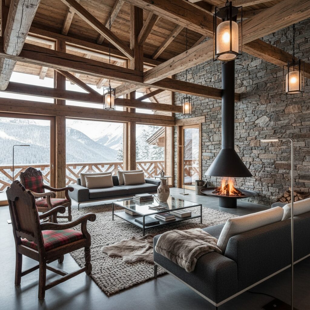 découvrez comment allier tradition savoyarde et design moderne pour créer des espaces uniques alliant authenticité et contemporanéité.