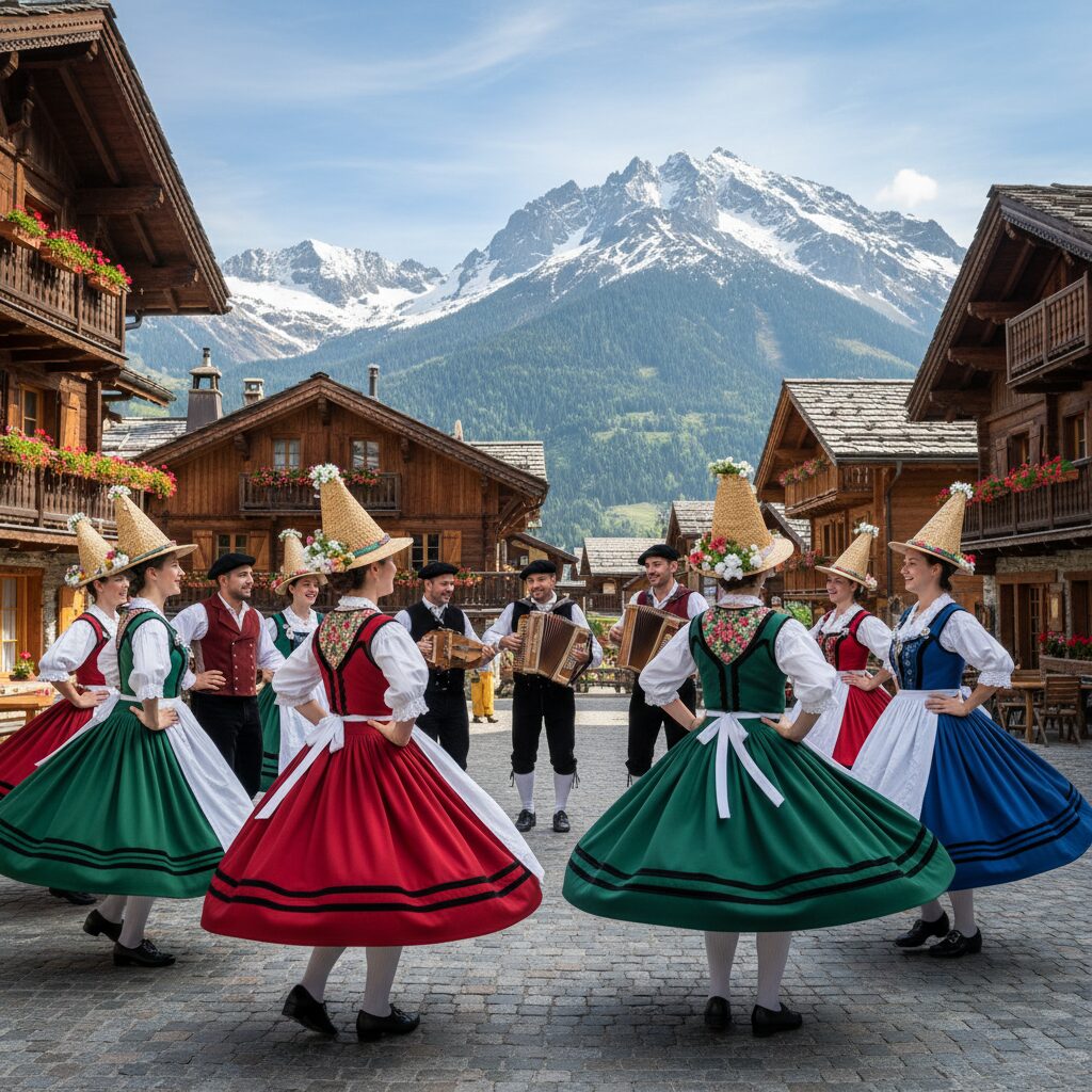 découvrez le folklore savoyard à travers ses chants traditionnels, ses danses entraînantes et ses costumes typiques, reflet d'une culture riche et authentique.