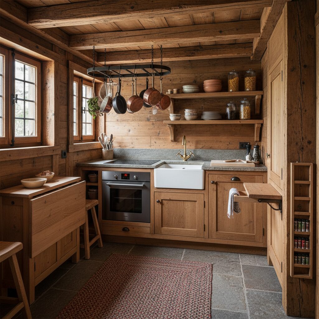 découvrez des conseils pratiques pour optimiser l’espace dans une cuisine de chalet savoyard et allier fonctionnalité et charme montagnard.