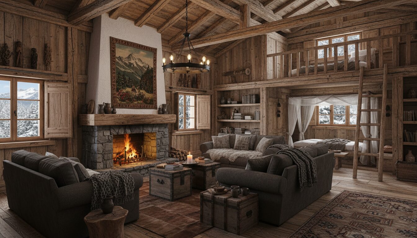 découvrez nos accessoires déco chalet, petits objets charmants qui métamorphosent votre ambiance pour un intérieur chaleureux et cosy.