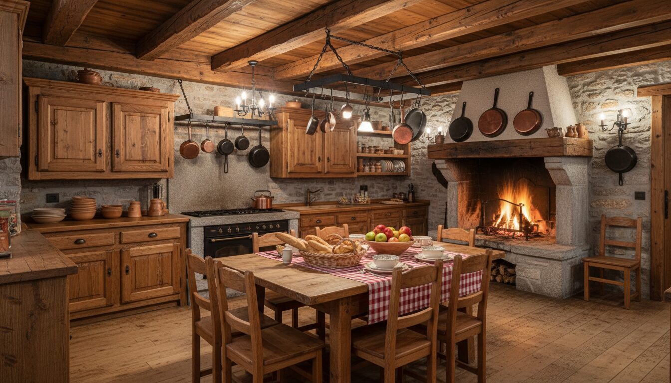découvrez comment aménager une cuisine esprit chalet savoyard traditionnelle et conviviale, alliant charme rustique et ambiance chaleureuse pour un espace accueillant.