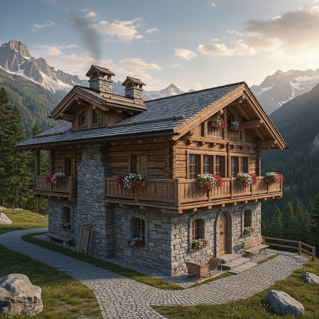 découvrez les différences entre les matériaux traditionnels et contemporains dans l'architecture alpine, alliant authenticité et modernité pour des constructions durables et esthétiques.