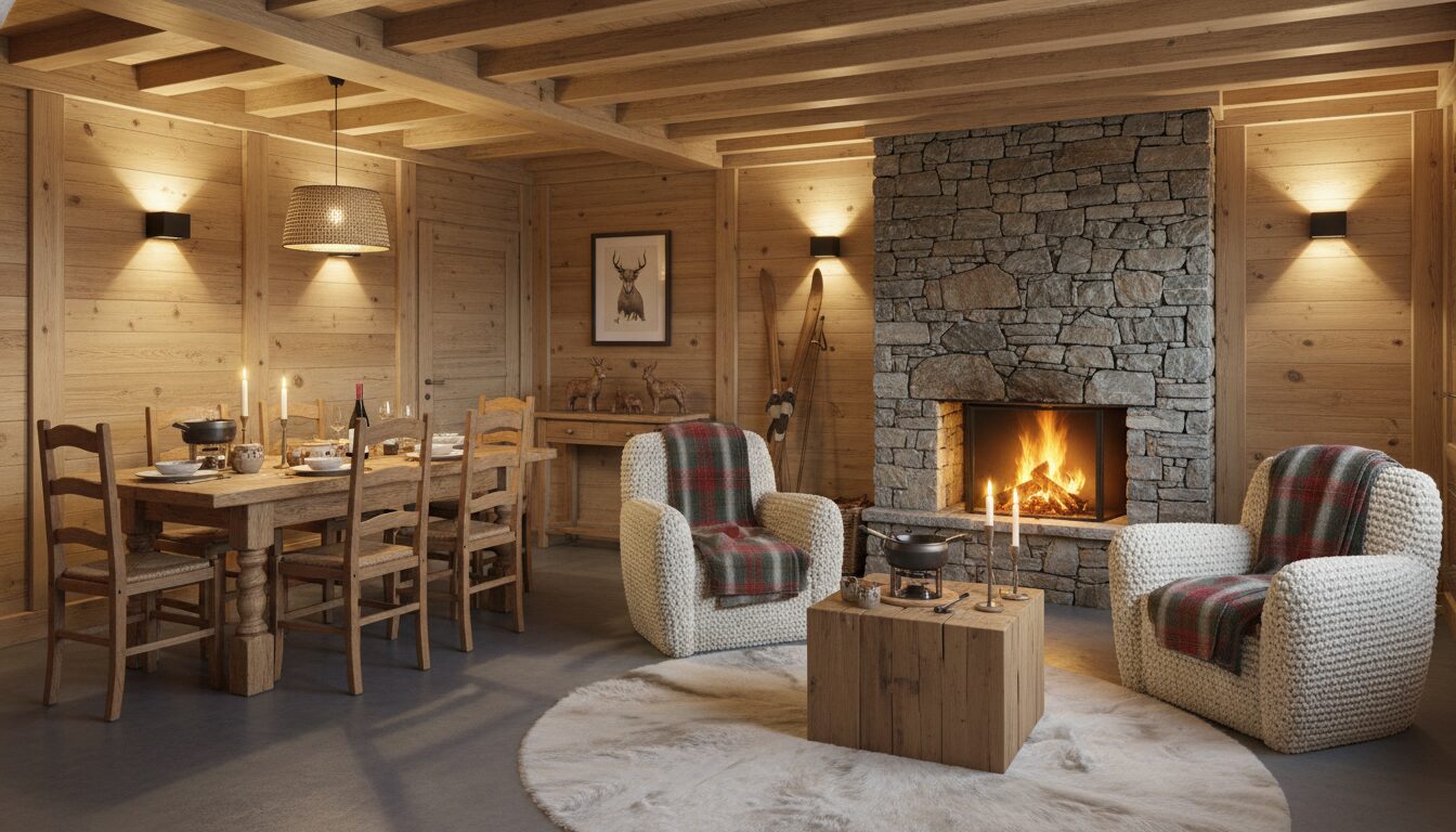découvrez comment créer une ambiance chaleureuse et authentique de chalet savoyard dans votre appartement grâce à des conseils de décoration simples et efficaces.