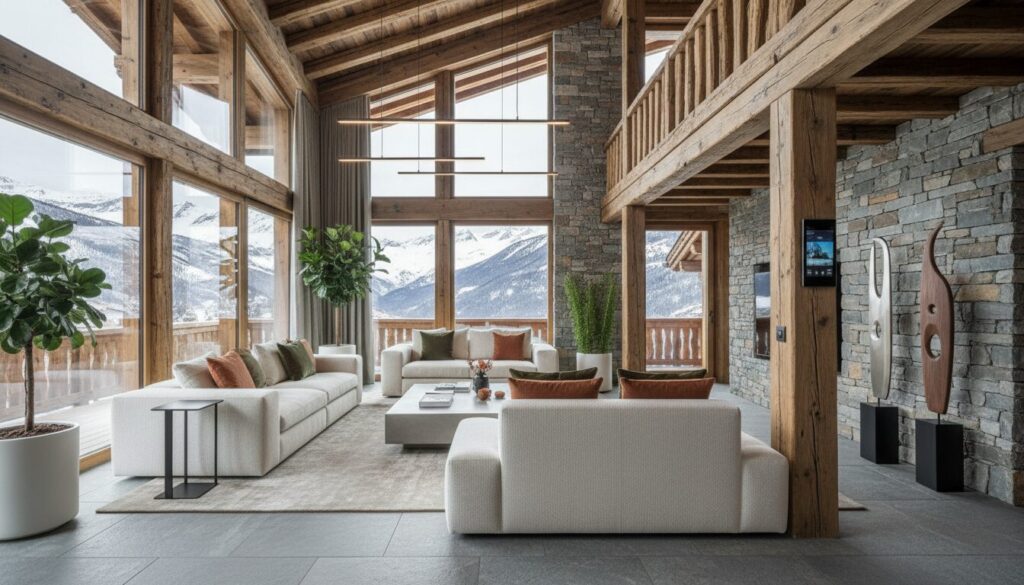 découvrez comment créer un décor chalet savoyard rustique mêlé à des touches contemporaines tendance 2025 pour un intérieur chaleureux et moderne.