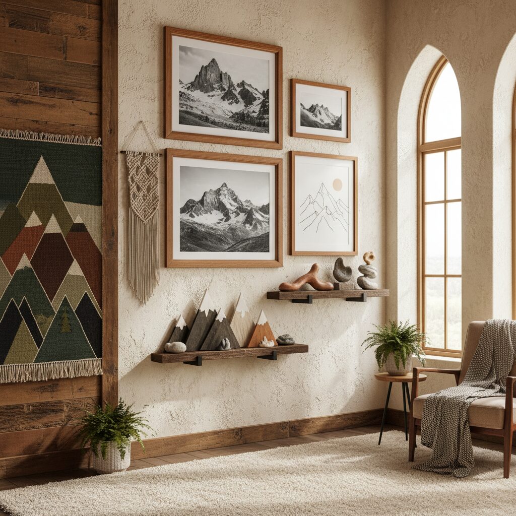 découvrez notre sélection de décoration murale montagne avec des cadres, sculptures et textiles idéaux pour apporter une ambiance naturelle et chaleureuse à votre intérieur.