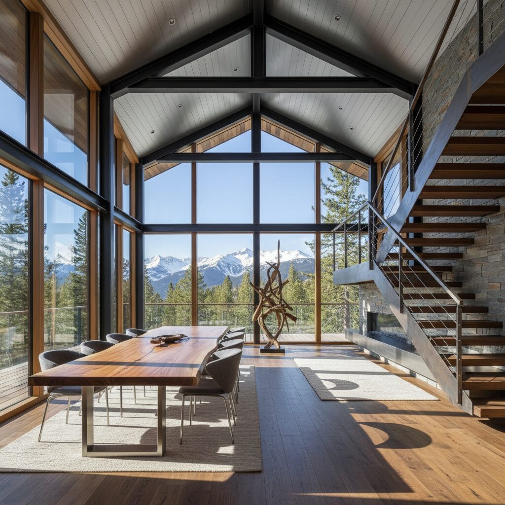 découvrez comment allier métal et bois pour créer un style montagne moderne unique, alliant inspiration nature et design contemporain.