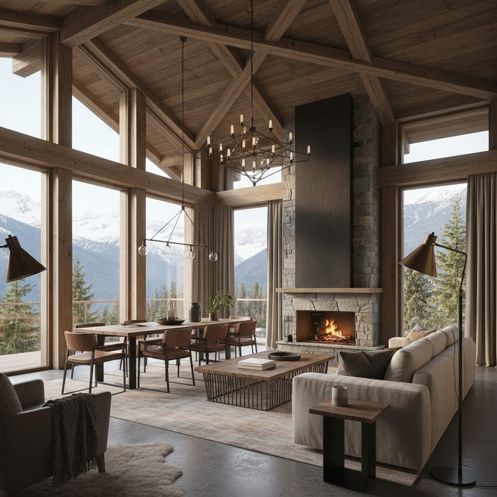 découvrez comment allier métal et bois pour créer un style montagne moderne, alliant charme naturel et design contemporain inspiré de la nature.