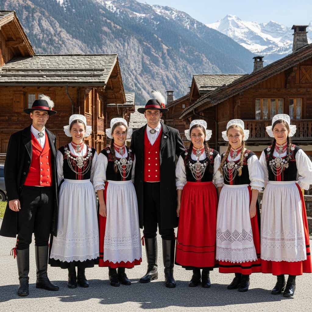 découvrez les couleurs savoyardes emblématiques dans les costumes traditionnels, symbole du patrimoine et de l'identité régionale en savoie.