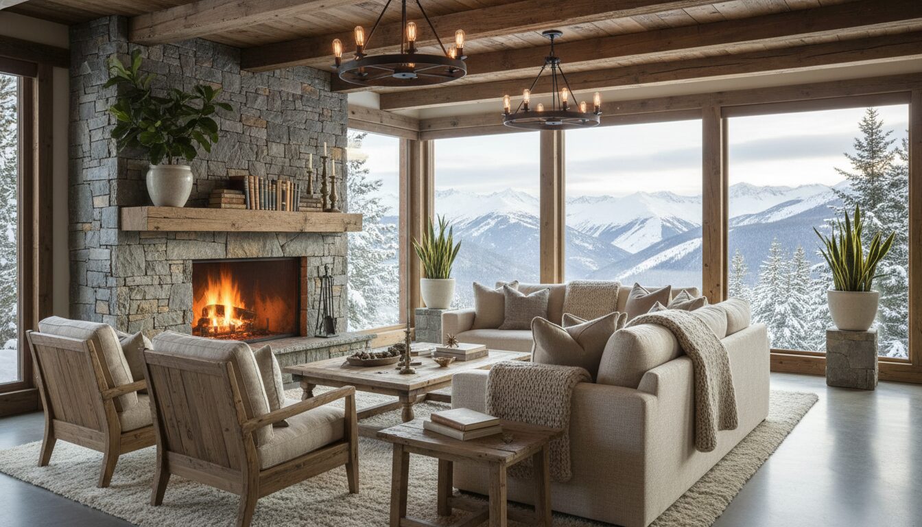 découvrez comment allier charme rustique et élégance dans un chalet de montagne grâce à nos astuces pour un style rustique chic irrésistible.