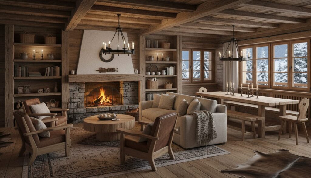 découvrez les dernières tendances et idées originales de meubles en bois pour chalet, alliant authenticité et design pour un intérieur chaleureux et unique.