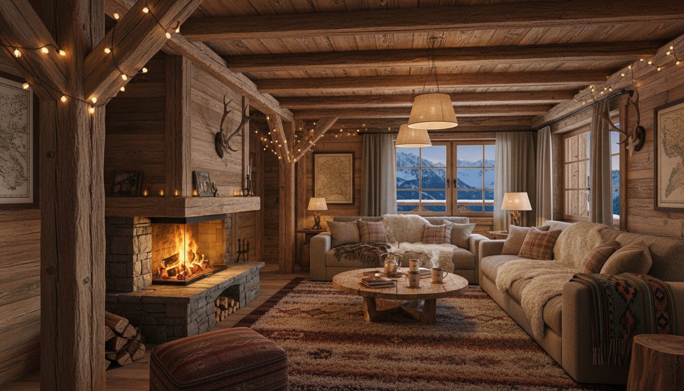découvrez comment le style chalet savoyard utilise la lumière pour créer une ambiance douce et chaleureuse, idéale pour un intérieur cosy et accueillant.